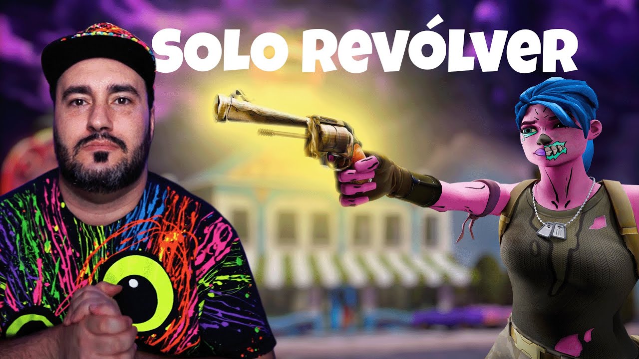 💀 ¡GANANDO SOLO con REVOLVER #3! 💀 ~ FORTNITE