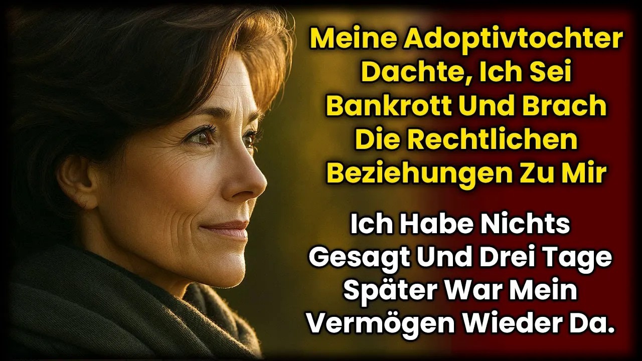 Meine Adoptivtochter brach Kontakt ab, dachte, ich sei arm—drei Tage später änderte sich alles