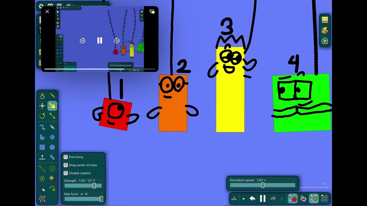 Numberblocks in the Wind