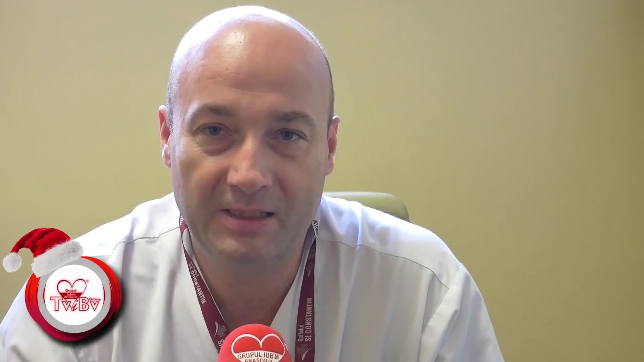 Doctorul Bogdan Moldovan - medic primar Chirurgie Generala al spitalului Sf. Constantin Brasov