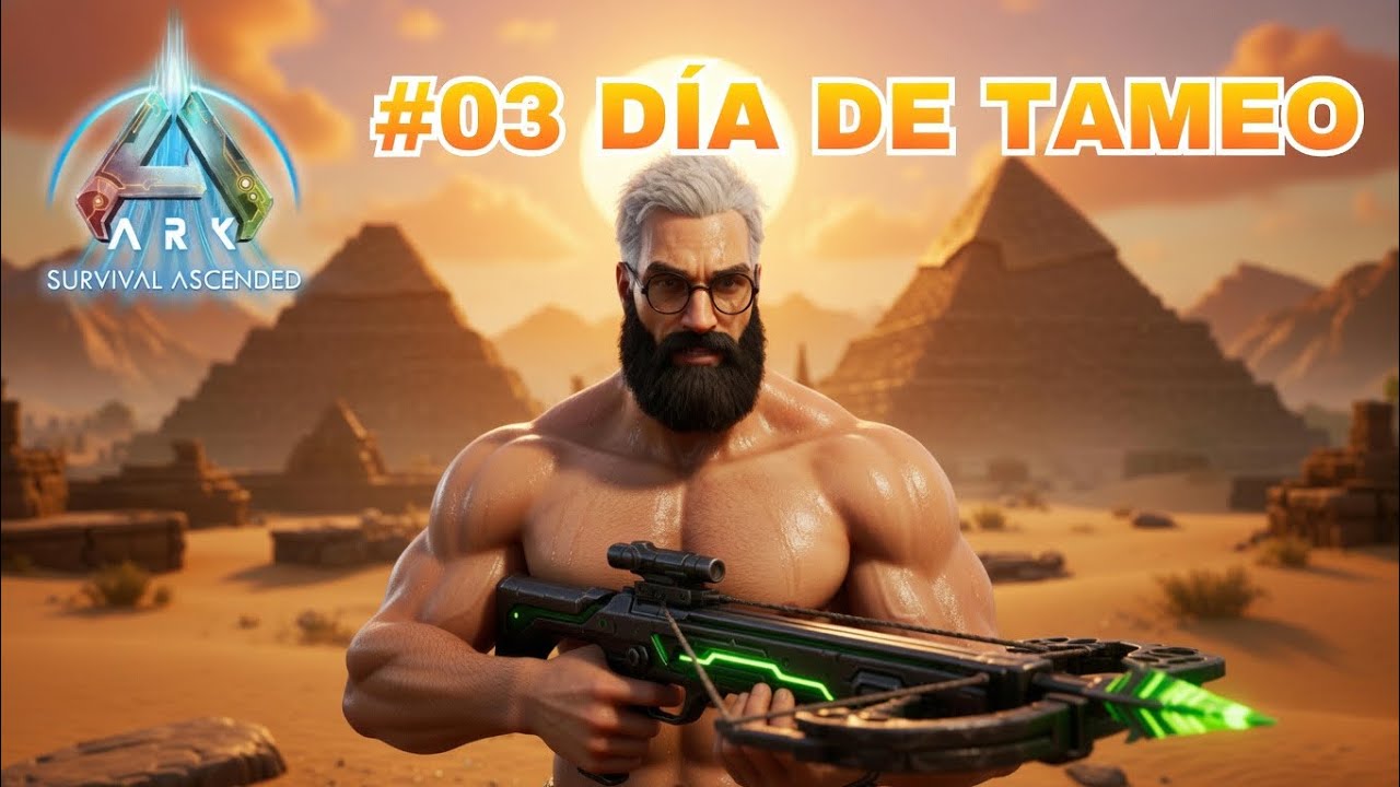 ARK ASCENDED DESCENDED #3: Taming DAY , Griffins y Thylas 🏠 (Gameplay Español)