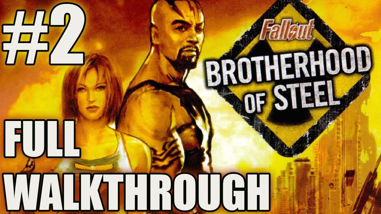Fallout: Brotherhood of Steel walkthrough part #2 | PS2 Gameplay | Playthrough | PlayStation 2, XBOX