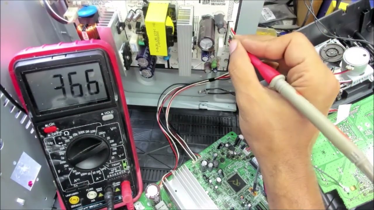 SHARP CD-BHS1050 HIFI no power diagnostic and fix power board