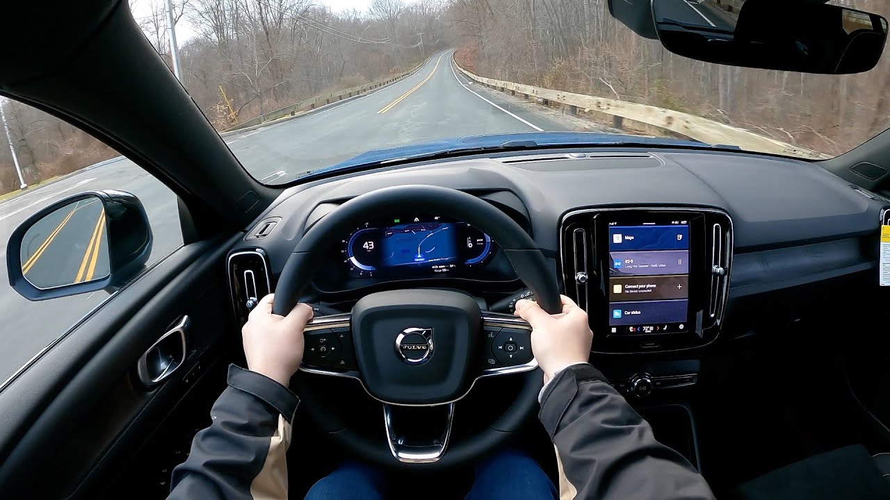 2024 Volvo XC40 Recharge Twin Motor AWD - POV Test Drive