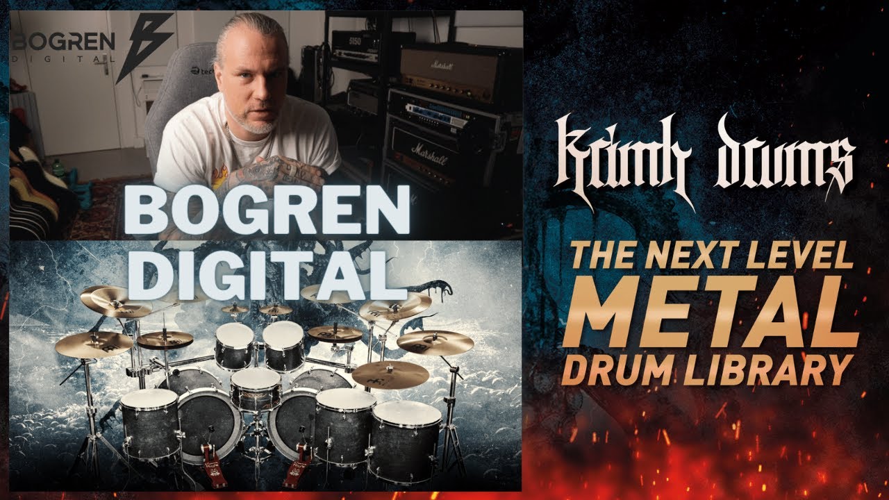 Bogren Digital KRIMH DRUMS | Natural & Punchy Metal Drums