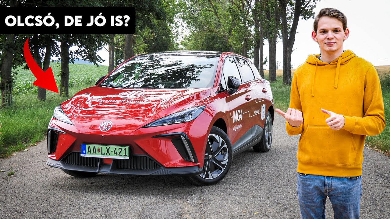 ÚJ MG4 teszt: végre egy ÉRTELMES elektromos autó?!