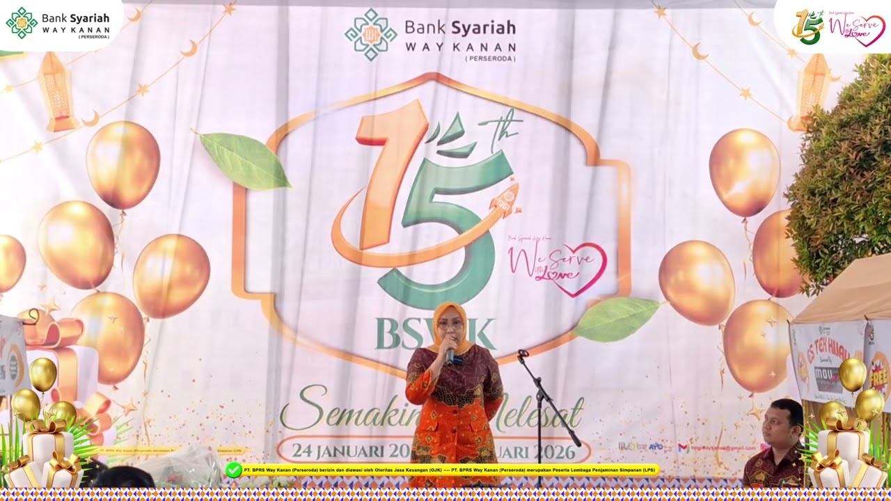 PUNCAK ACARA MILAD BSWK KE 15 TH