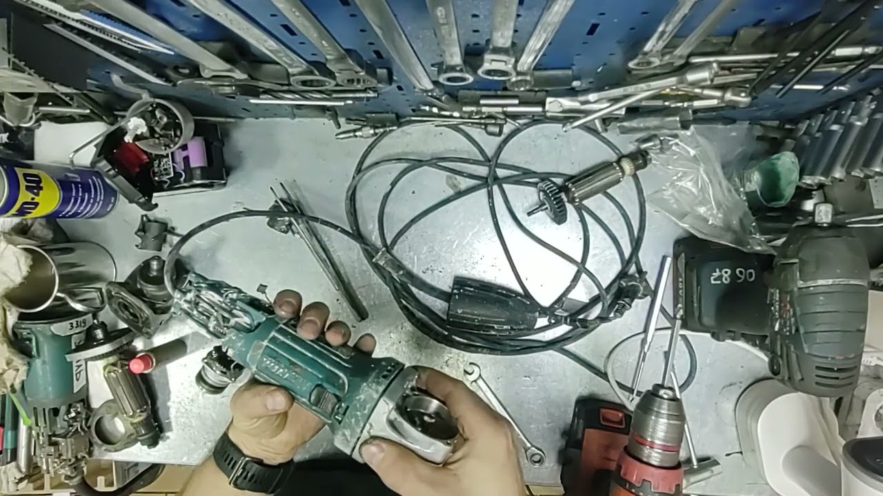 Диагностика и ремонт УШМ Makita GA5030