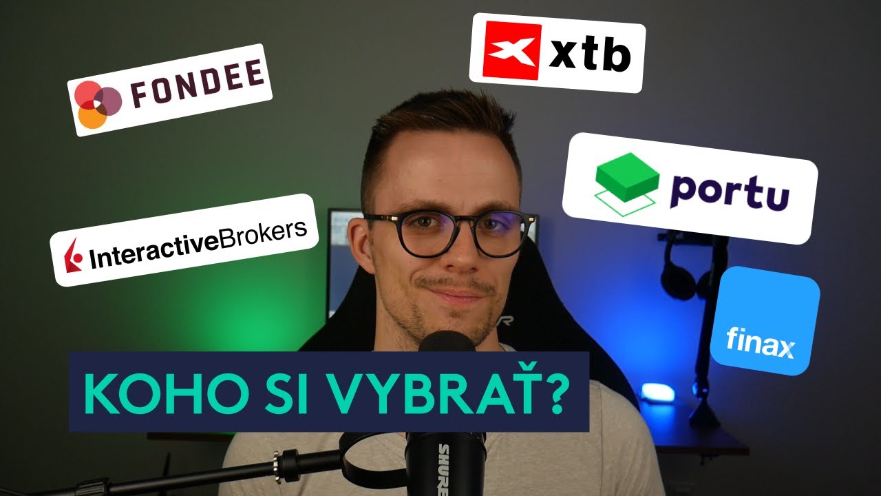 Ktor&aacute; platforma je najlep&scaron;ia na INVESTOVANIE? XTB, Interactive Brokers, Fondee, Portu alebo Finax?