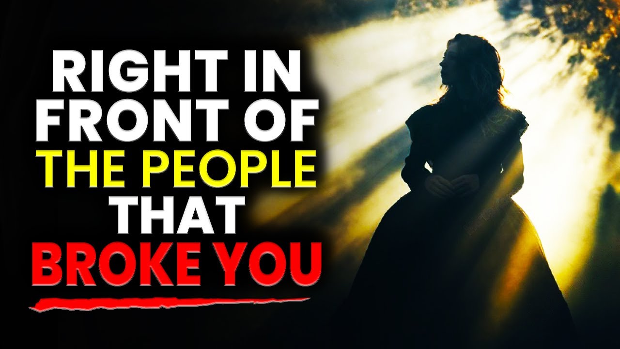 God Will Put back And Restore You Double, Right In Front of The People That Broke You(Inspirational)