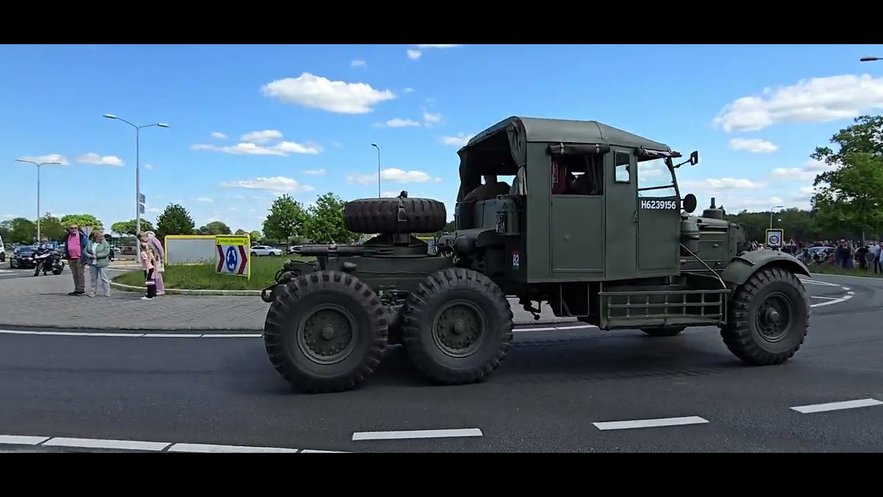 Liberty tour twente 250 oorlogs voertuigen bevrijdingsdag 2025 5 mei 😊