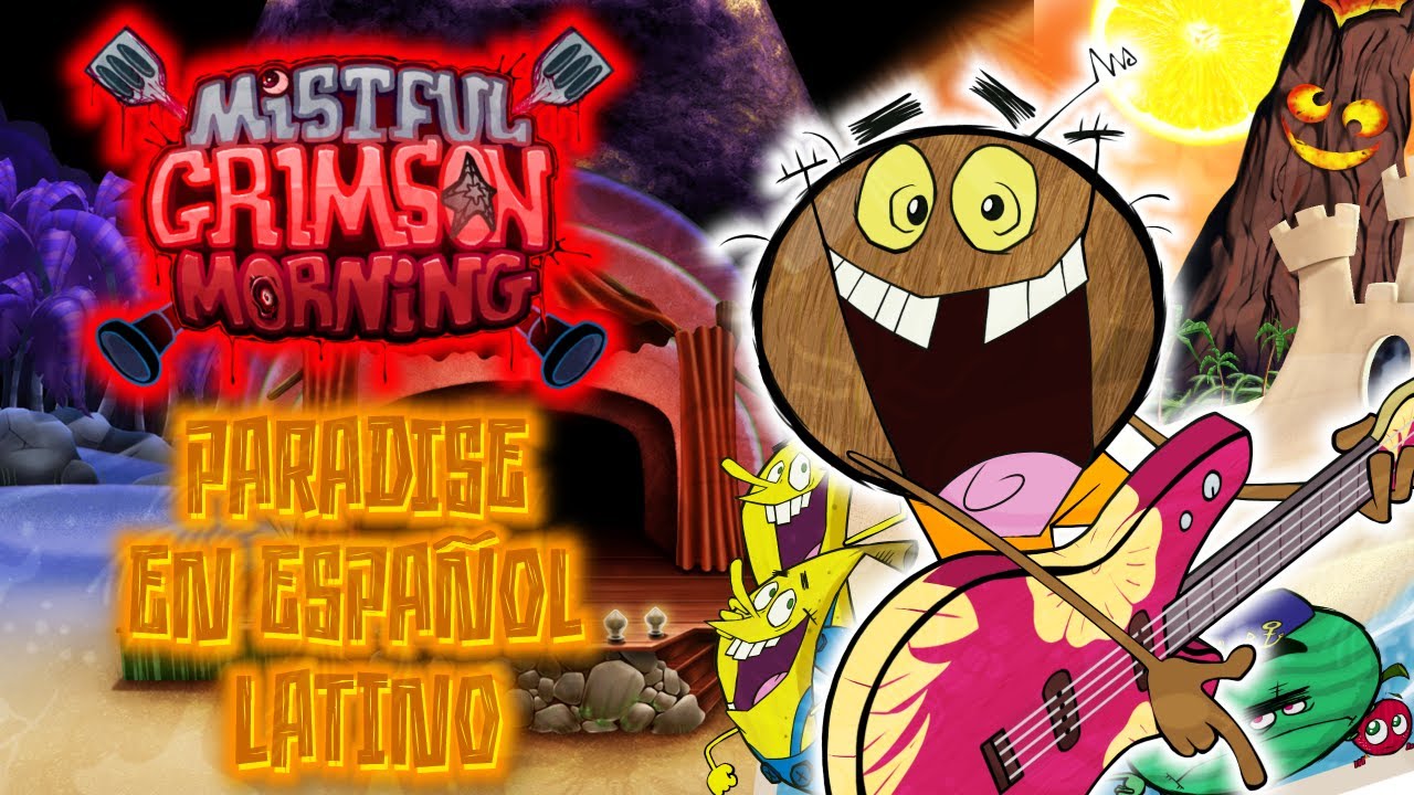 FNF (Mistful Crimson Morning) - PARADISE - Pero Con Las Voces En Español Latino (+FLP/CHROMATIC/DWP)