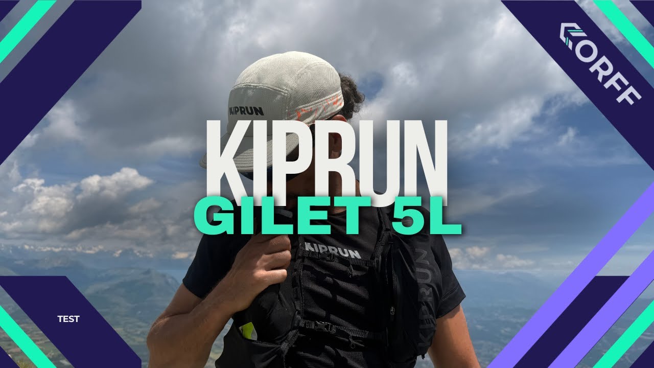 Kiprun GILET TRAIL 5L: minimaliste, efficace, prêt pour les sentiers IELS L'ADORENT