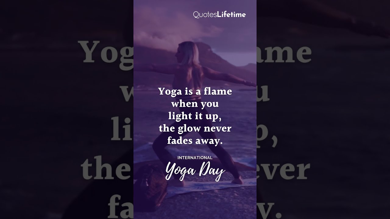 Yoga Day Status | Yoga Quotes | International Yoga Day | Quotes Lifetime #shorts