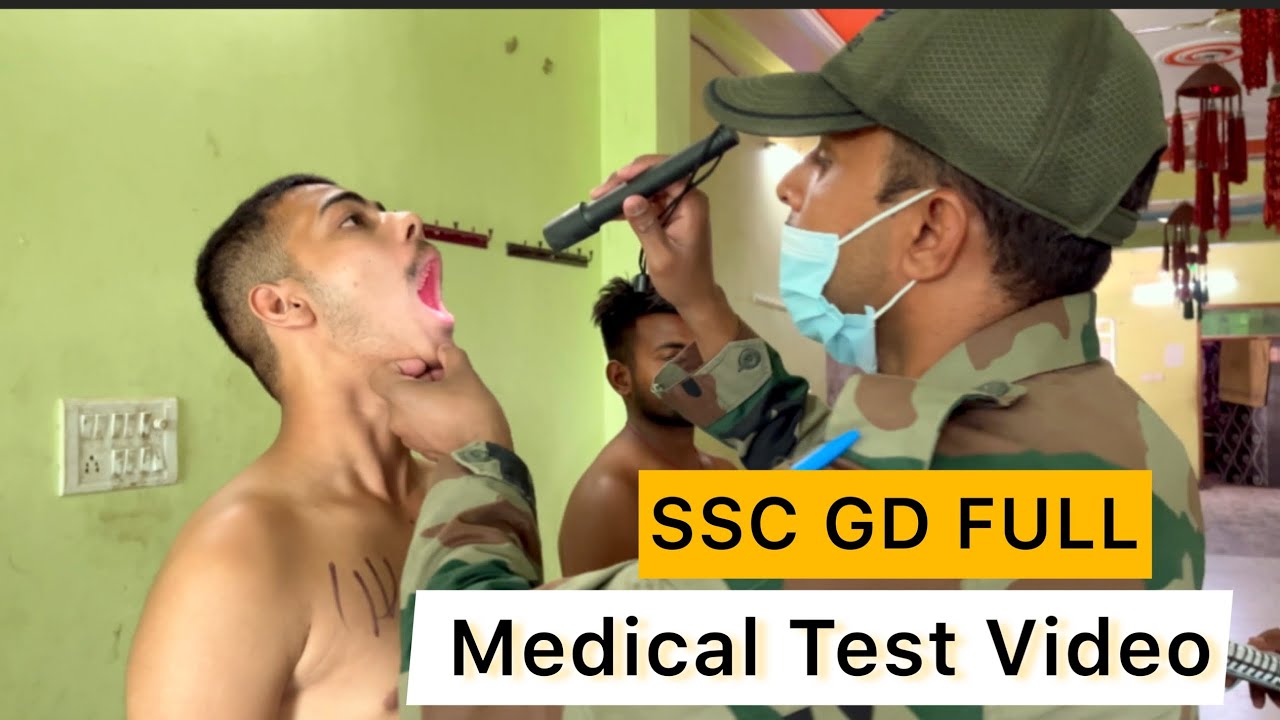 Ssc GD Full Medical Test Video ||@kanpurdefencephysicalacademy