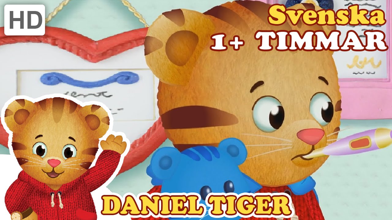 Daniel Tigers Kvarter - Komplett Episoder Sammanställning 2 -  1 HR + (HD - Svenska)