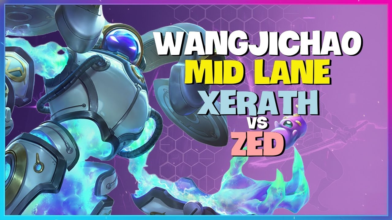 WangJichao: Xerath Mechanics Masterclass | Challenger Mid Lane (Engsub)