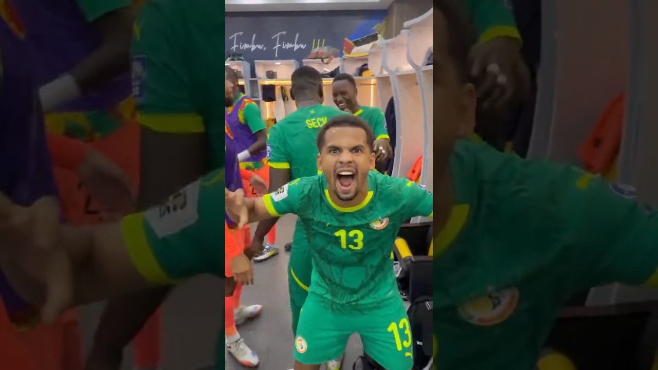 😂❤️🇸🇳 Les Lions du S&eacute;n&eacute;gal apr&egrave;s avoir battu la RDC &agrave; Kinshasa #football #shorts