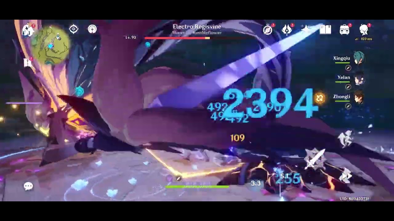 Ayato Yelan Xingqiu Mono Hydro Team Rotation