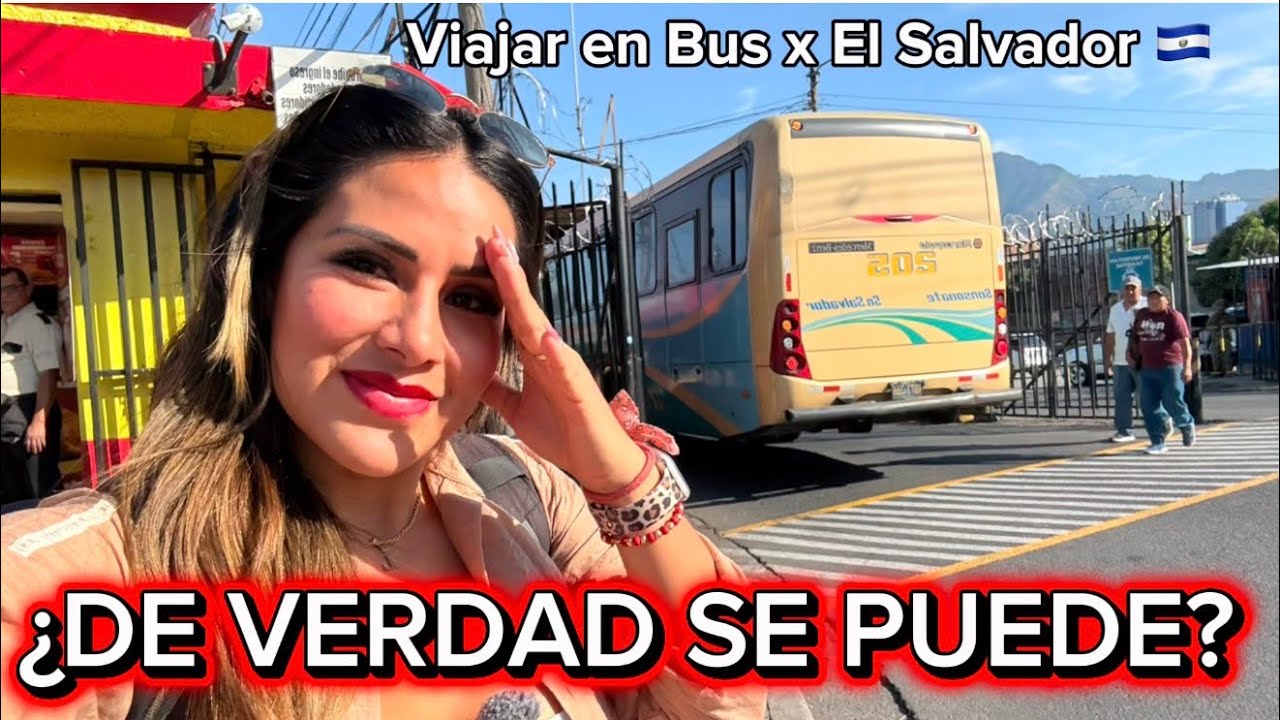 ¿CUÁL ES LA REALIDAD DE VIAJAR EN BUS EN EL SALVADOR?