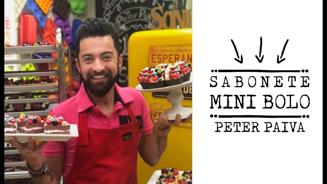 Como fazer Mini Bolo de Sabonete Peter Paiva