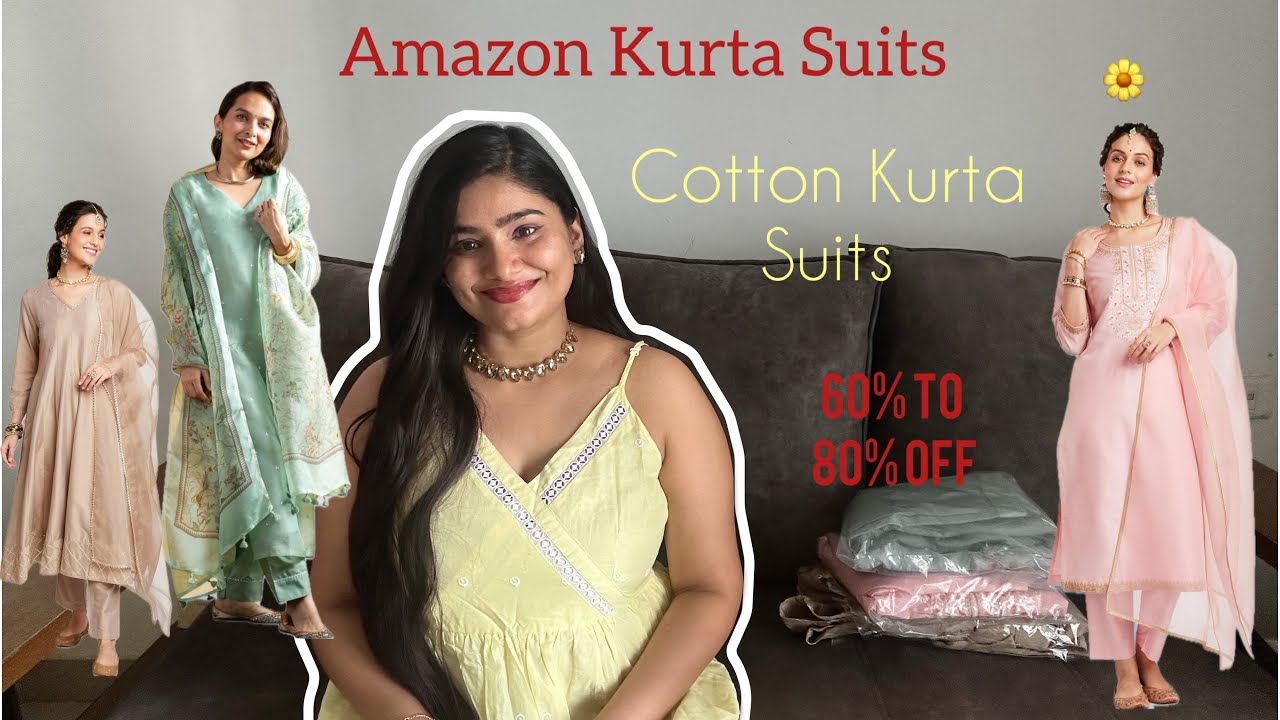 Amazon Kurta Set Haul||🌺 Amazon Kurta set||😇