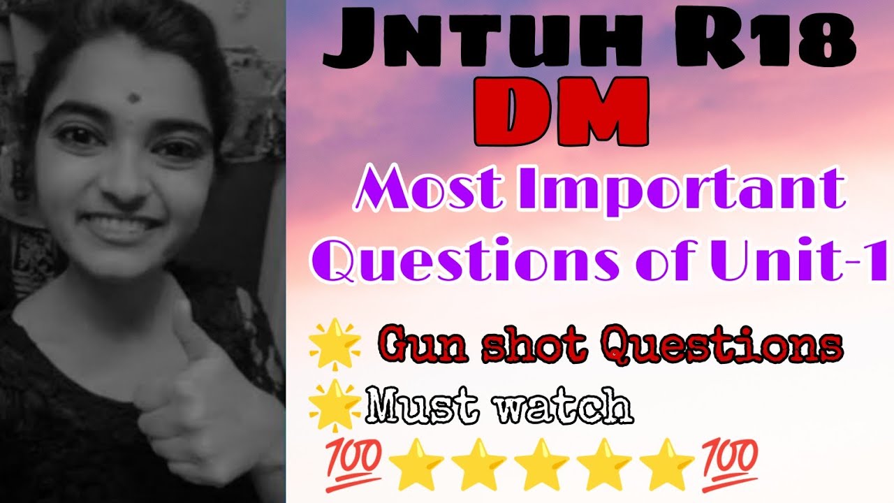 jntuh r18 дискретная математика dm gunshot😱 unit1 важные вопросы 😍👍💯