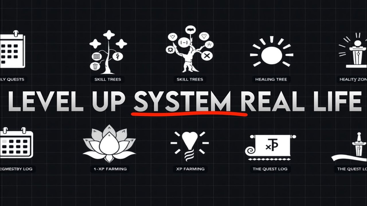 Create your personal level up system in notebook