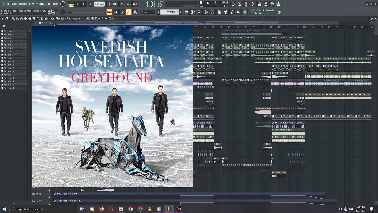 Swedish House Mafia - Greyhound (Fl Studio Full Remake + FLP)