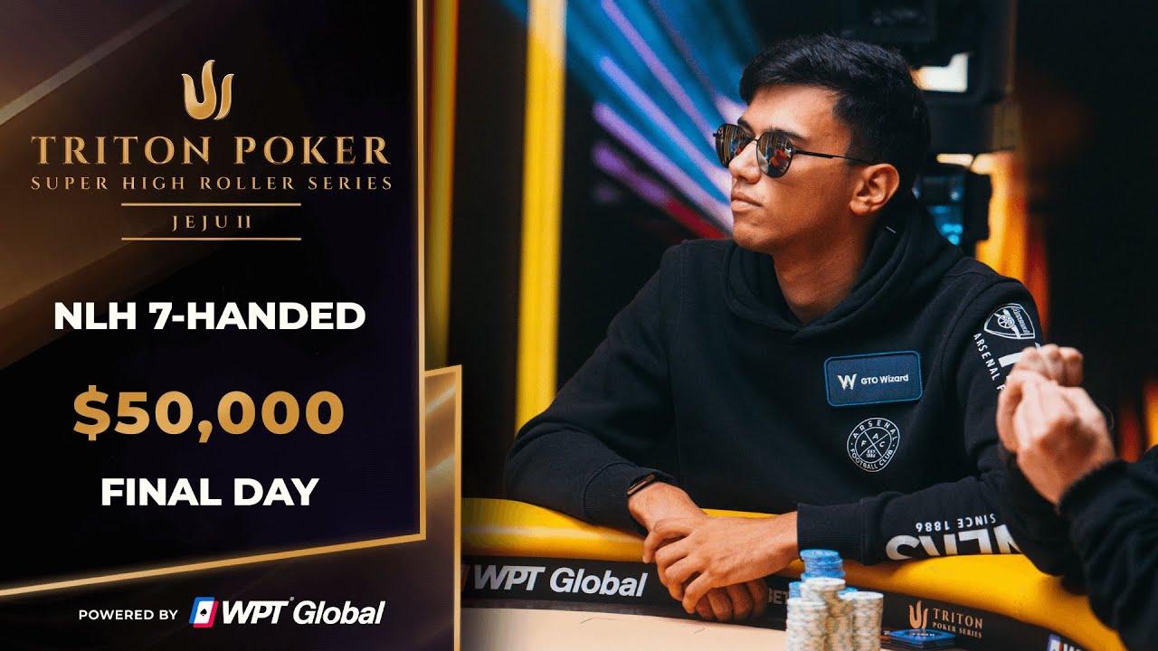 $50K NLH 7-Handed &ndash; Event #6, Final Day | Triton Poker Series Jeju II 2025