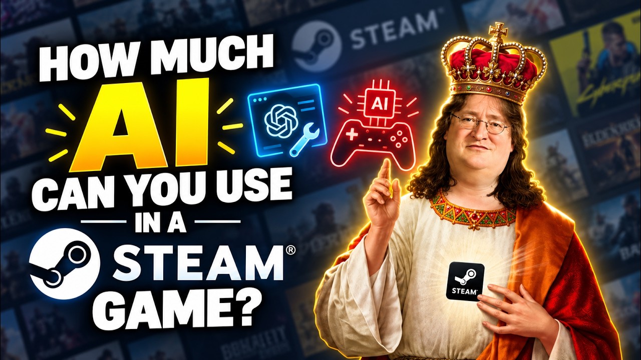 How Much AI Can You Use in a Steam Game