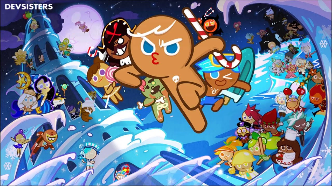 跑跑薑餅人 特別區域2 冰浪之塔 遊戲BGM2