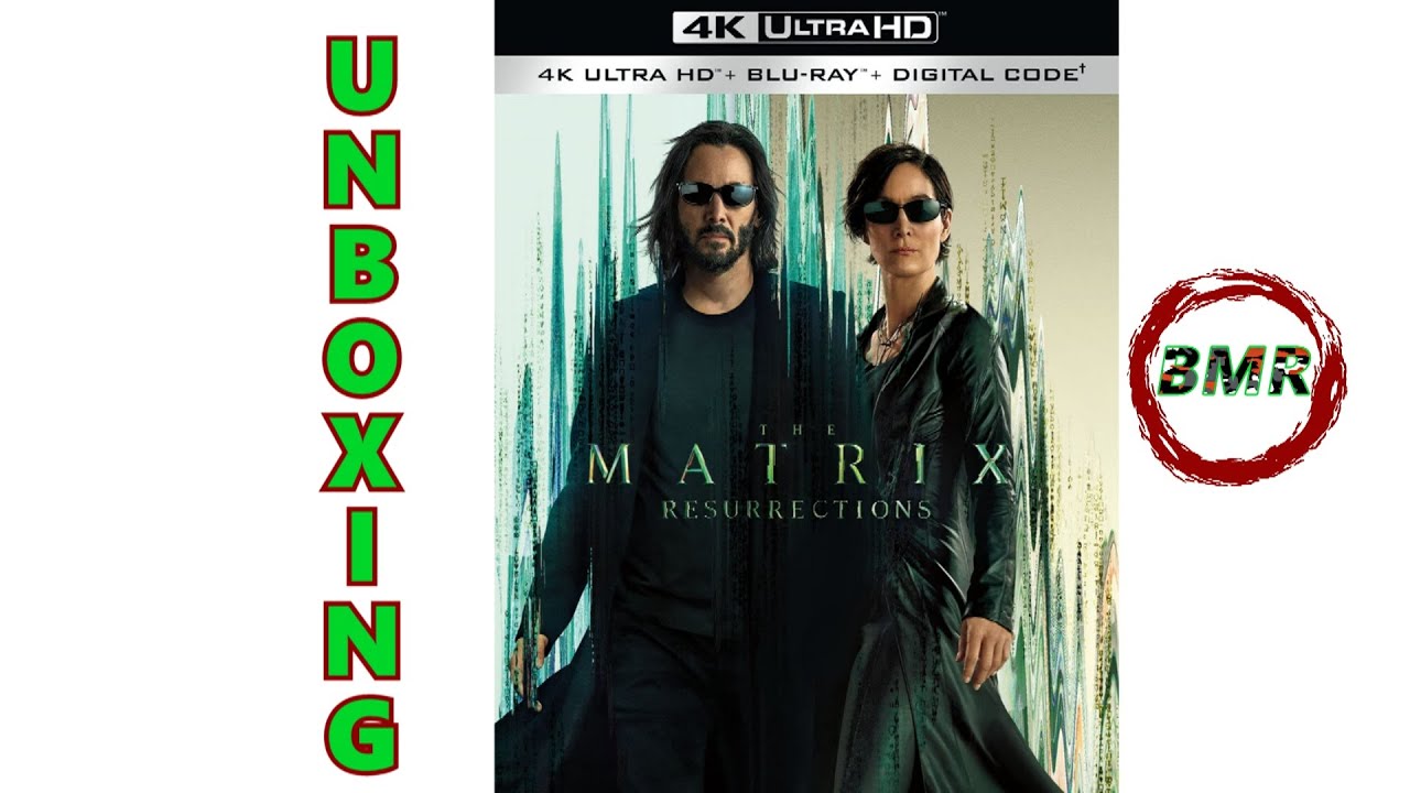 The Matrix: Resurrections 4K UHD Unboxing