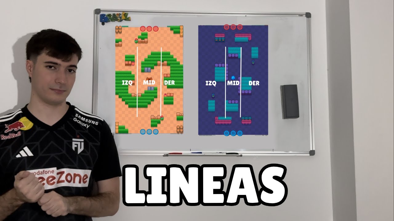 CLASES DE BRAWL STARS COMPETITIVO #4 | POSICIONAMIENTO Y LINEAS