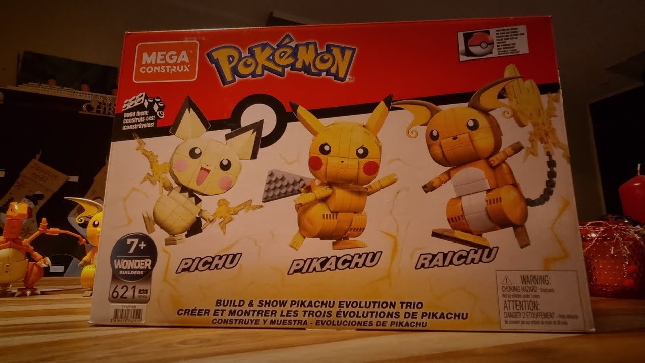 Mega construx Pokemon - Évolution de Pikachu