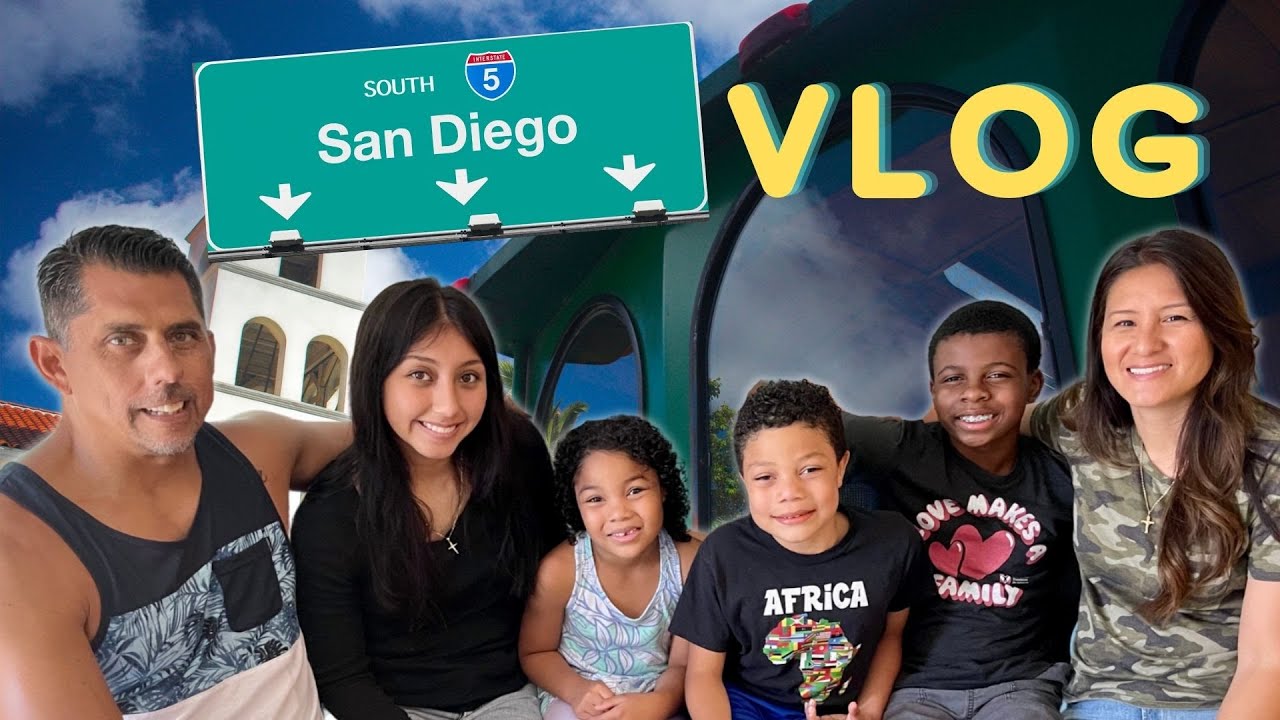 San Diego FAMILY Travel VLOG *Lots of Food and Fun | Adoptive Family