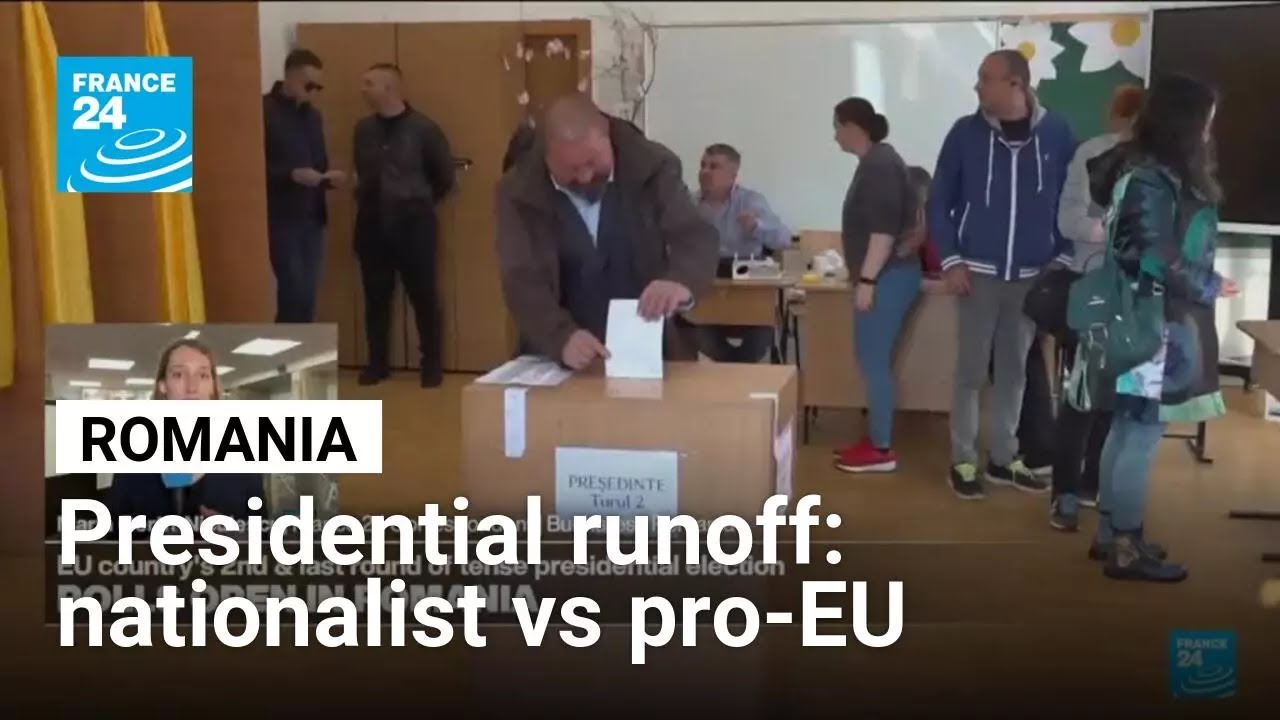 Polls open in Romania for a tense presidential runoff that pits nationalist against pro-EU centrist