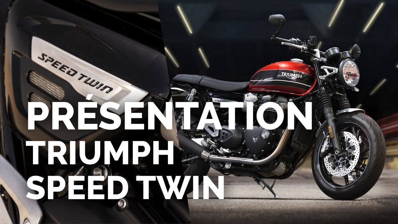 Découverte de la Triumph  Speed Twin 2019