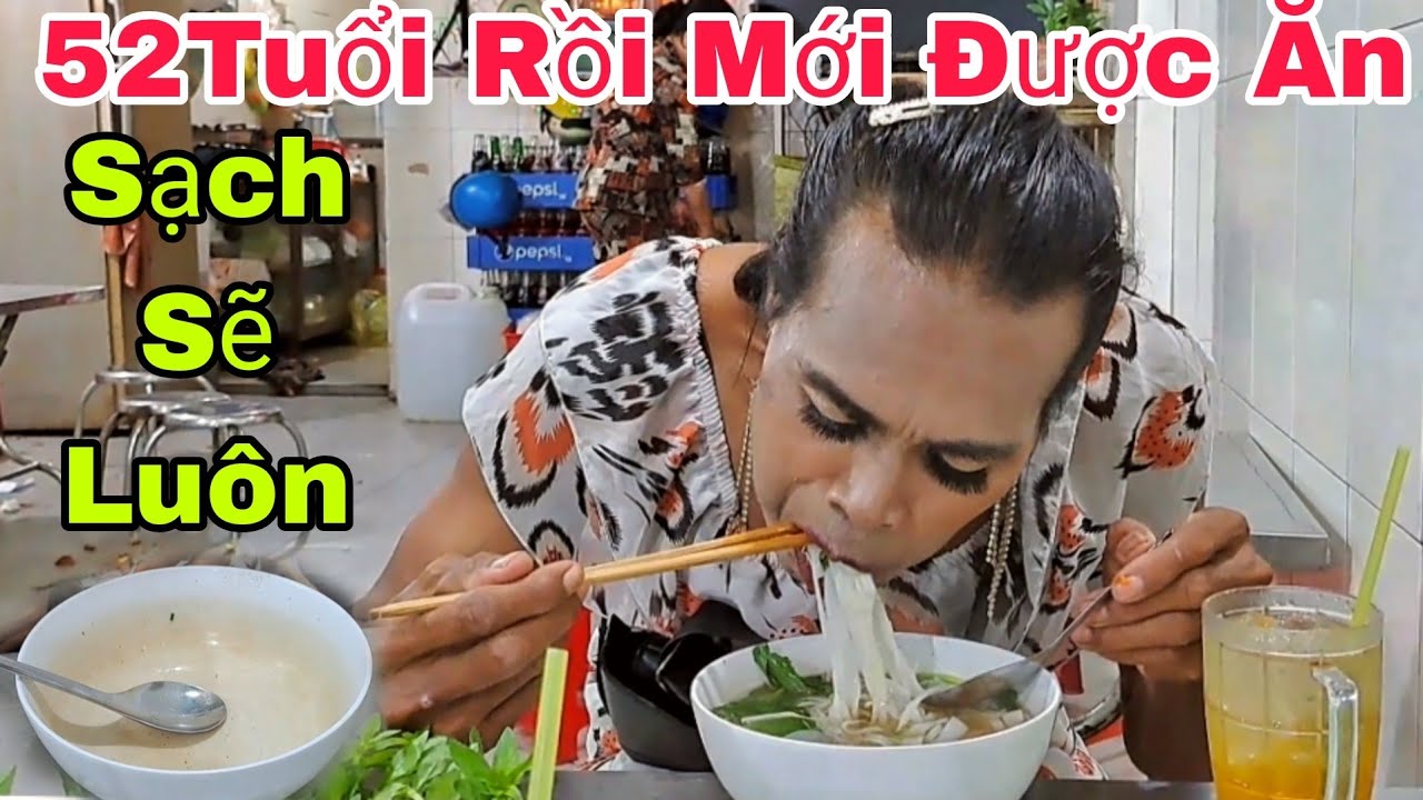 Thật Bất Ngờ,,Chị Mộng Kha 52 Tuổi Kệ,,Lần Đầu Tiên Ăn Được Tô Phở Trong Đời..?
