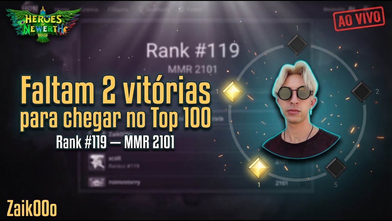 (HON REBORN) ME CONSAGRANDO TOP 100 DO GAME HOJE !!