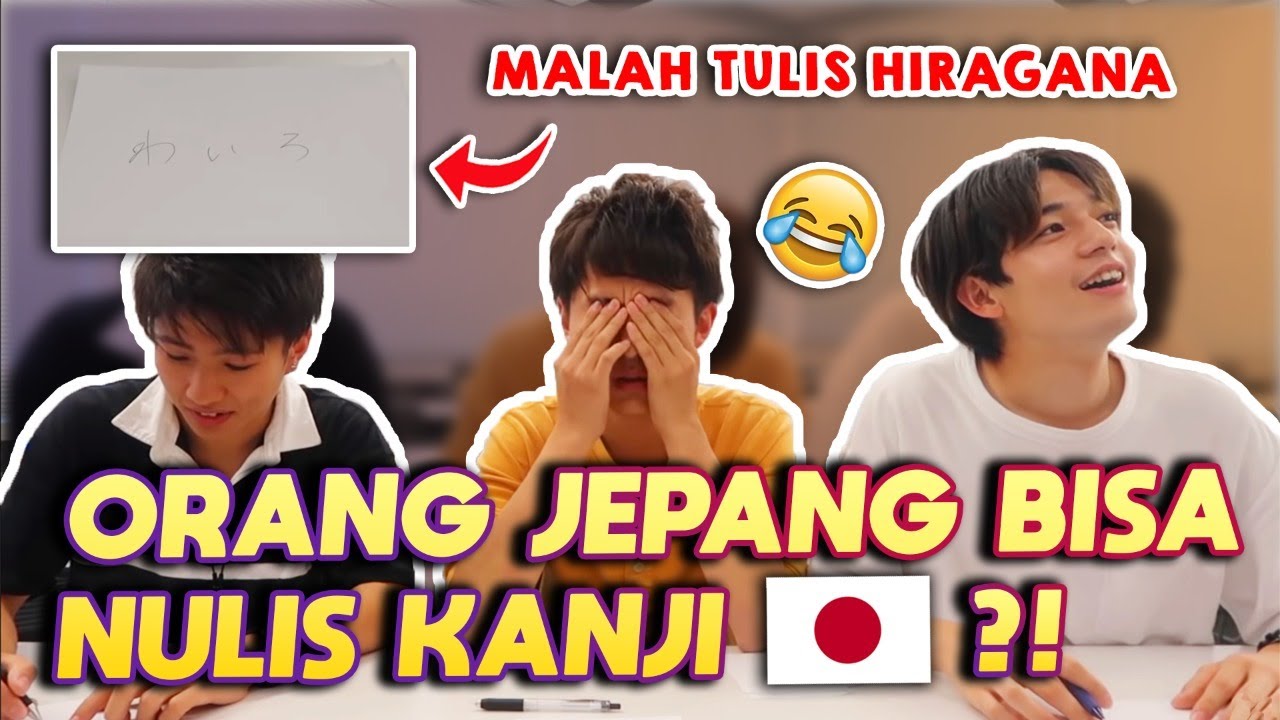 APAKAH ORANG JEPANG BISA NULIS KANJI JEPANG?! - QUIZ KANJI