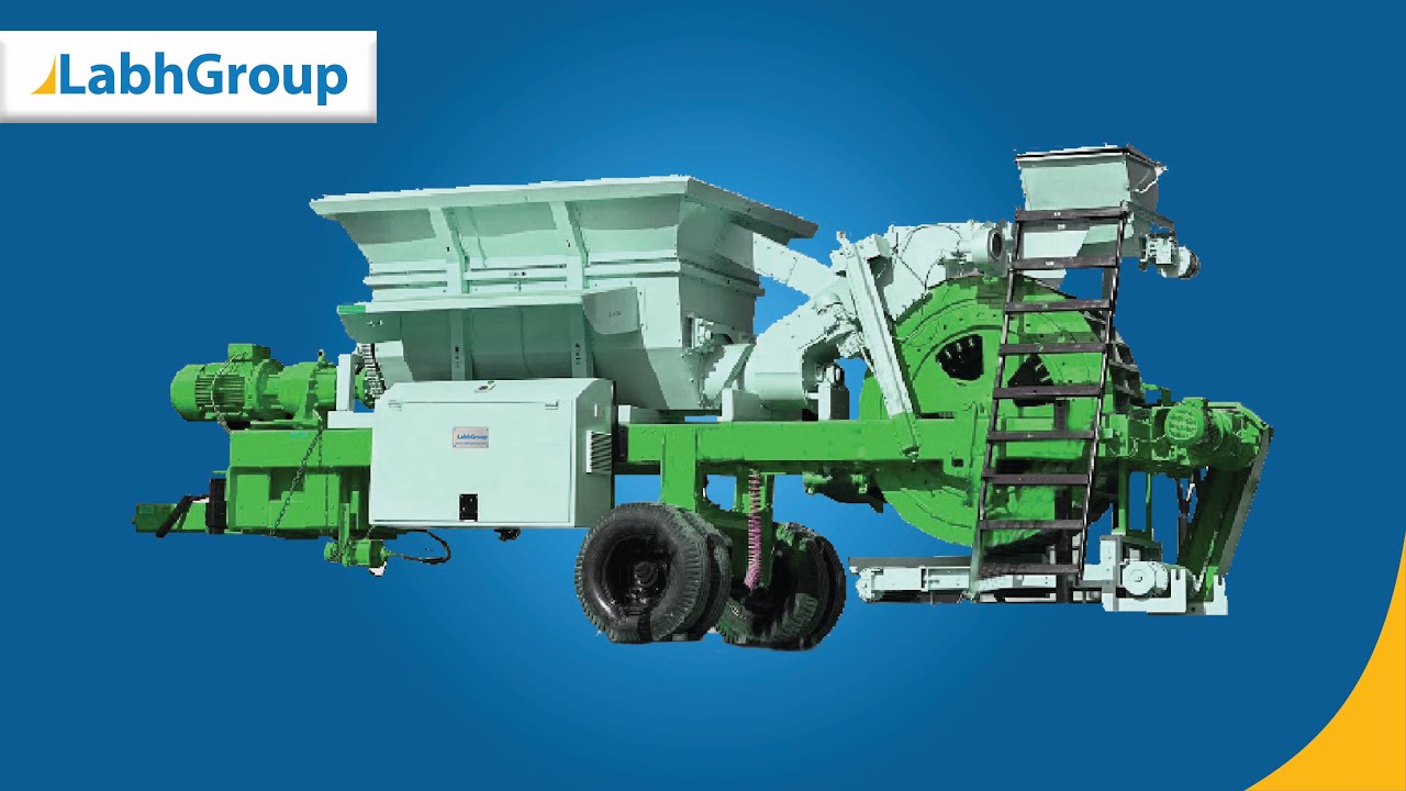 Stationary clay brick making machine | Labh Group