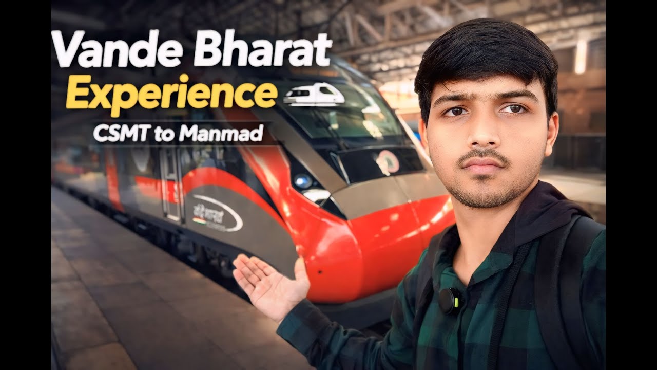 CSMT to Manmad Vande Bharat: Iska khana Aisa hai??😱(FOOD AND PRICE)