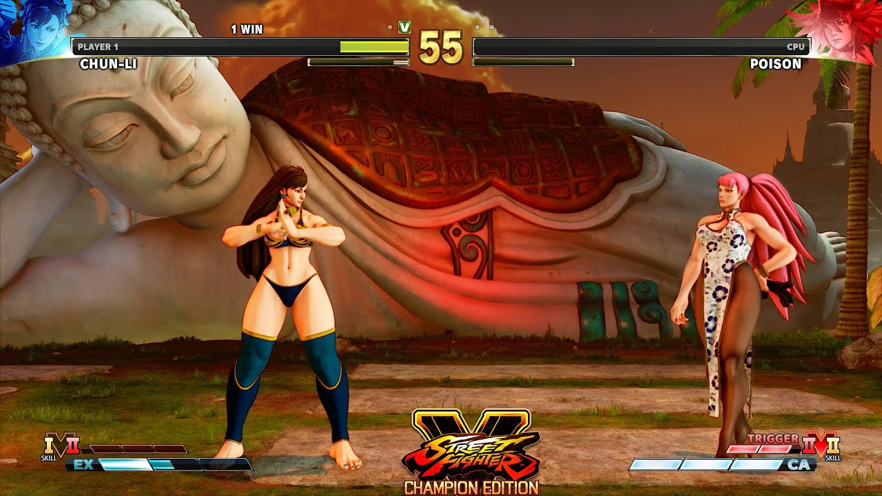 Street Fighter V: CE Chun Li vs Poison PC Mod #4
