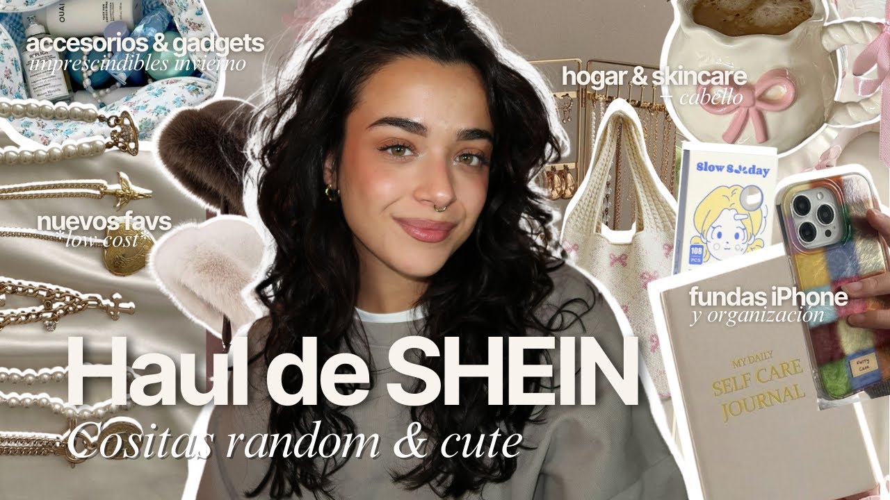 S&Uacute;PER HAUL DE SHEIN 2025 🎀​ &iquest;Qu&eacute; comprar? Mis FAVORITOS de skincare, cabello & accesorios ⭐​