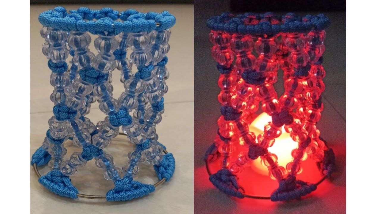 Macrame Beaded Flower Pot | How to make simple flower pot?