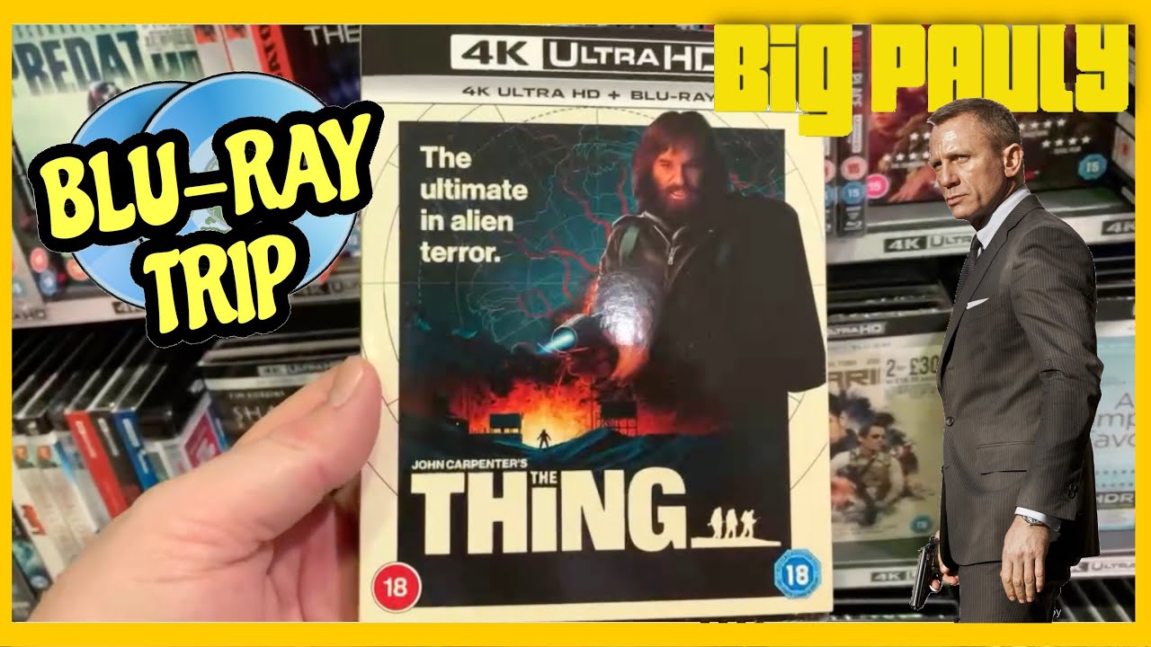 Blu-Ray / DVD «Охота с Большим Поли» (20.09.2021) Остерегайтесь «Нечто» и Бонда в продаже