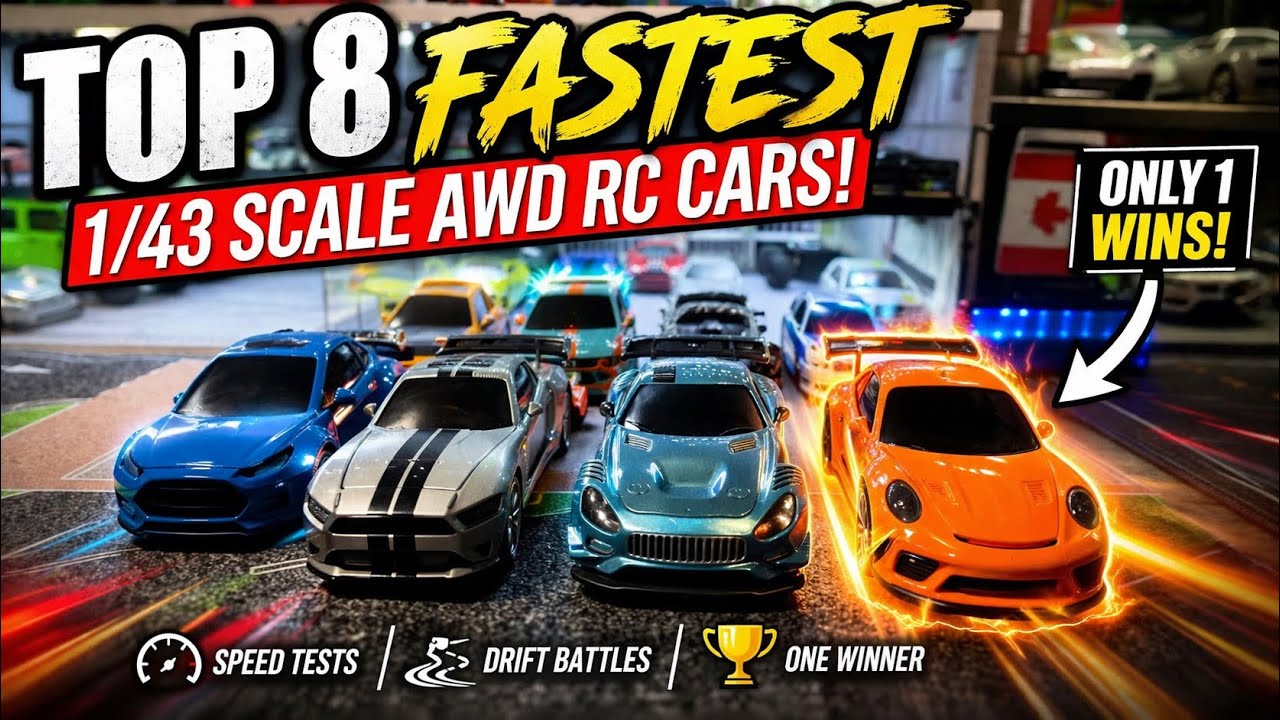 Кто производит САМУЮ БЫСТРУЮ полноприводную модель RTR в масштабе 1/43? Sniclo против Jiabaile пр...