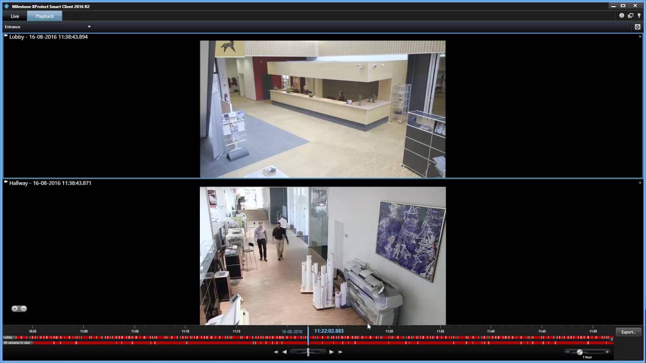 XProtect&reg; Smart Client 2016 R3: Export video in simplified mode