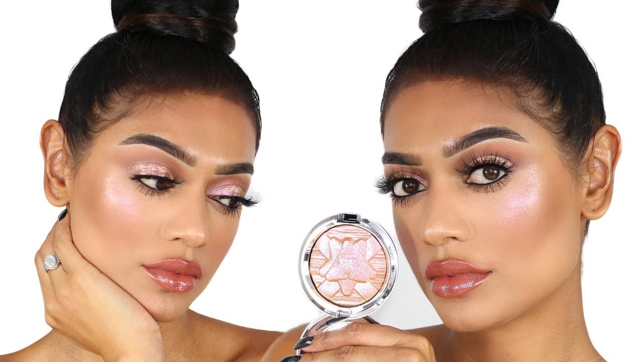 MAC holiday 2018 makeup tutorial | Snowflushed highlighter
